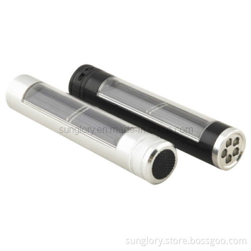 LED Torch with Solar Power